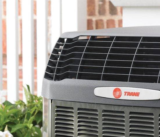 Trane outdoor air conditioning system installed by Air Factory